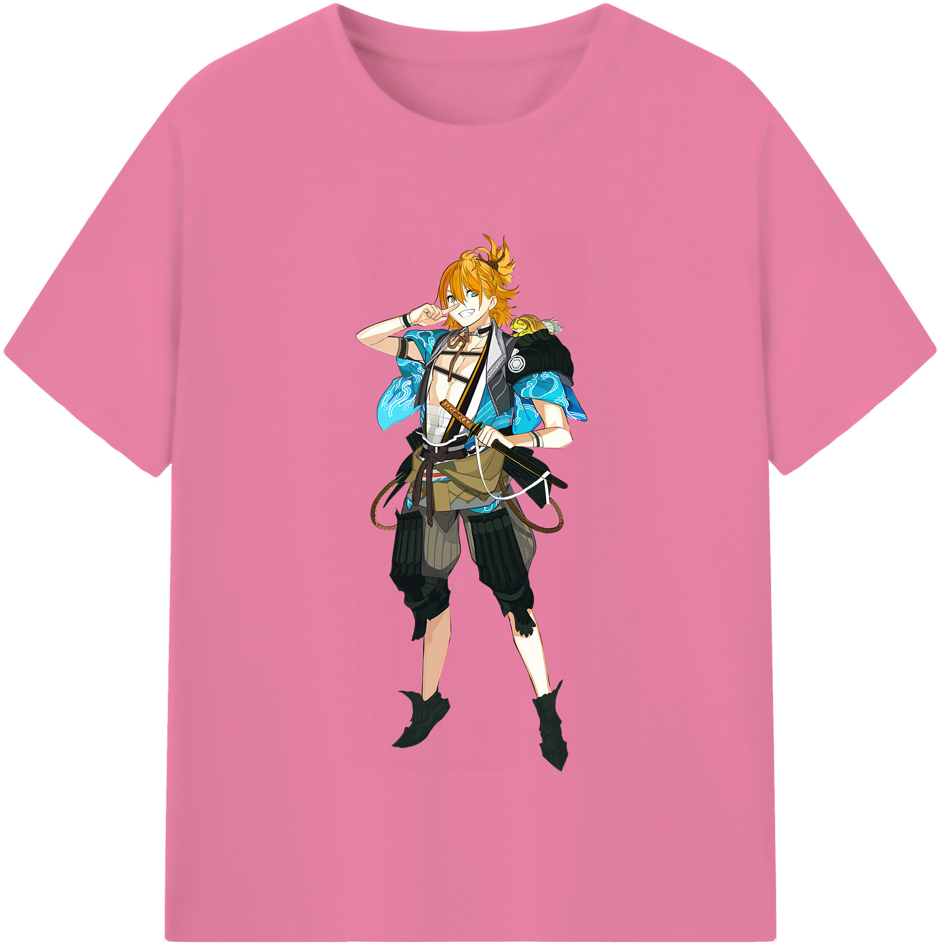 （画像用） 刀剣乱舞 Touken Ranbu 綿100％半袖Tシャツ（フロントプリント）